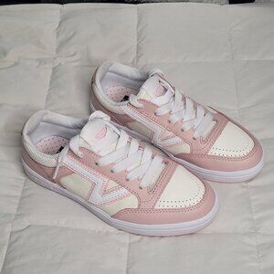Women's VANS Lowland ComfyCush New Varsity sneakers  Pink/White Size 5.5  500264